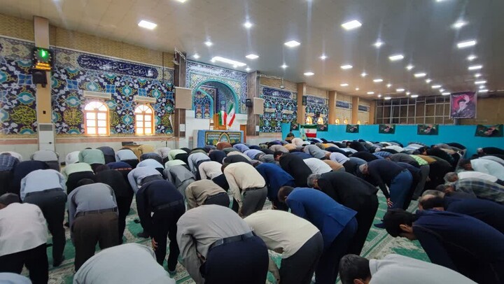 نماز جمعه اهرم به روایت تصویر