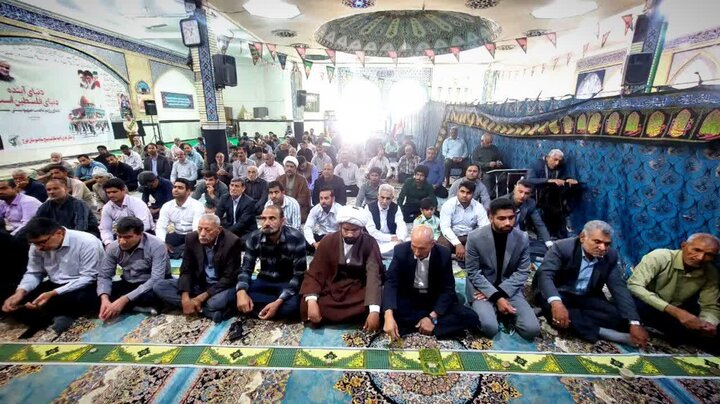 تصاویر/ اقامه نماز جمعه در شهر فهرج