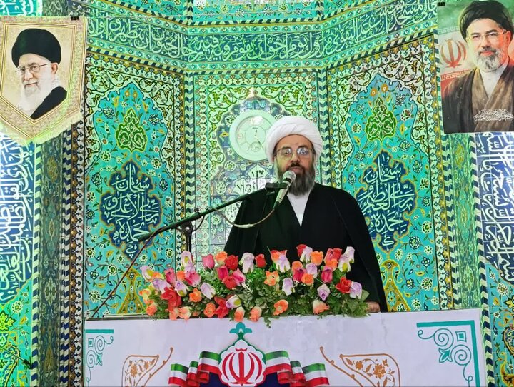 تصاویر/ نماز عبادی سیاسی جمعه شهرستان خاتم