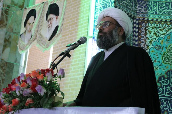 تصاویر/ نماز عبادی سیاسی جمعه شهرستان خاتم