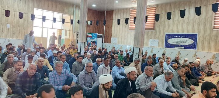 تصاویر/ اقامه نماز جمعه در شهر منوجان
