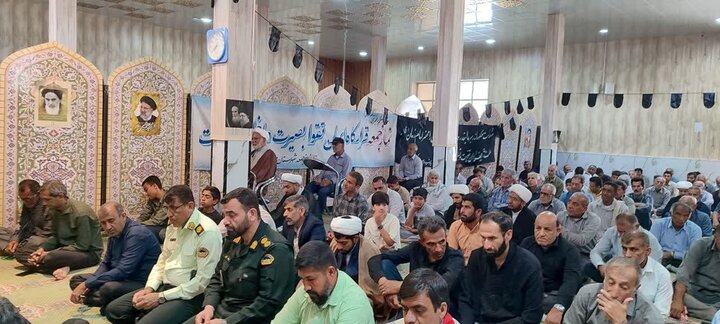 تصاویر/ اقامه نماز جمعه در شهر منوجان