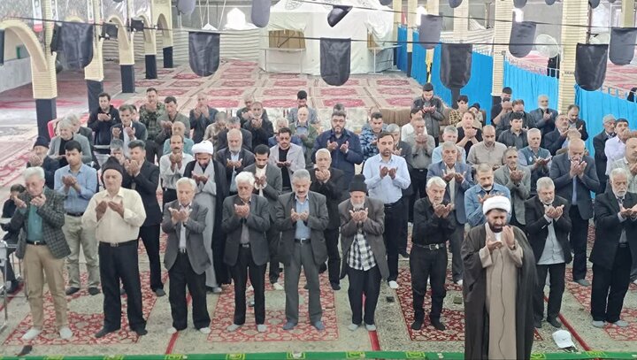 تصاویر/ اقامه نماز جمعه در شهر پاریز