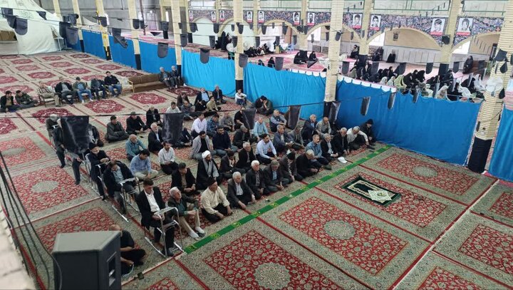 تصاویر/ اقامه نماز جمعه در شهر پاریز