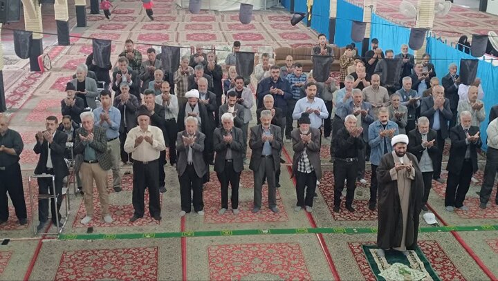 تصاویر/ اقامه نماز جمعه در شهر پاریز