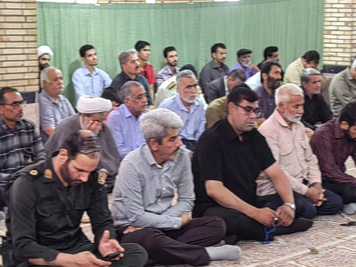 تصاویر/ اقامه نماز جمعه در شهر شهداد