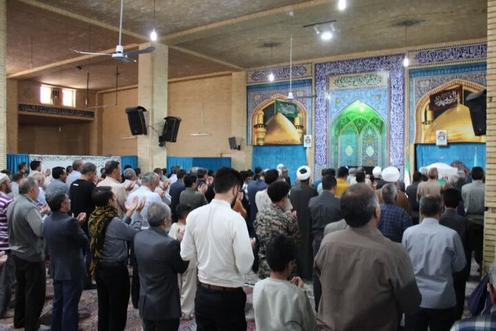 تصاویر/ اقامه نماز جمعه در شهر جوپار