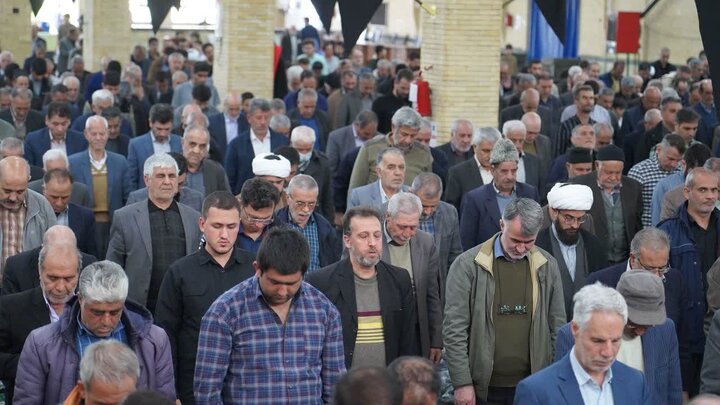 تصاویر/ اقامه نماز جمعه خوی