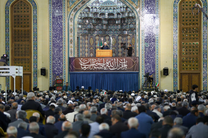 نماز جمعه تبریز به روایت تصویر