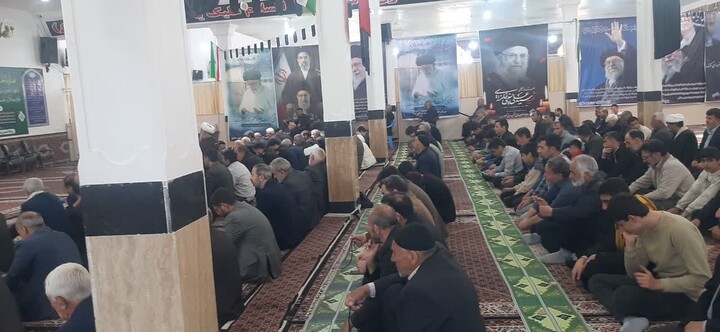 نماز جمعه دندی به روایت تصویر