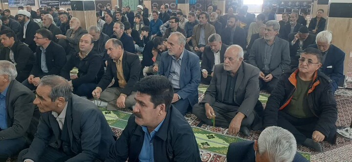 نماز جمعه دندی به روایت تصویر