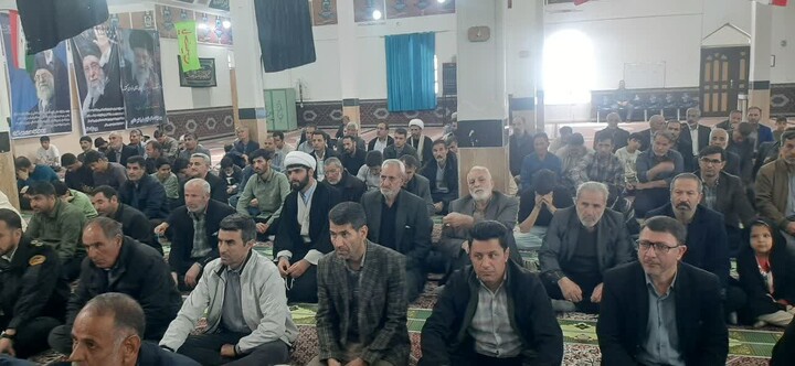 نماز جمعه دندی به روایت تصویر