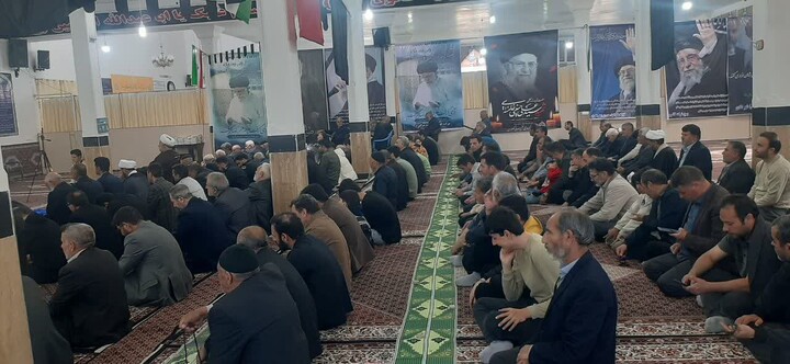 نماز جمعه دندی به روایت تصویر