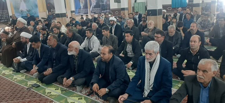 نماز جمعه دندی به روایت تصویر