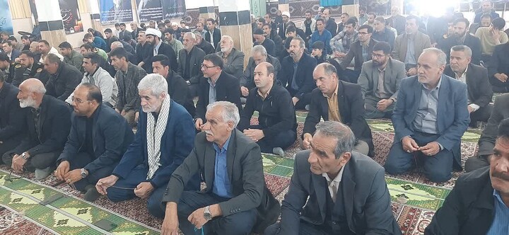 نماز جمعه دندی به روایت تصویر