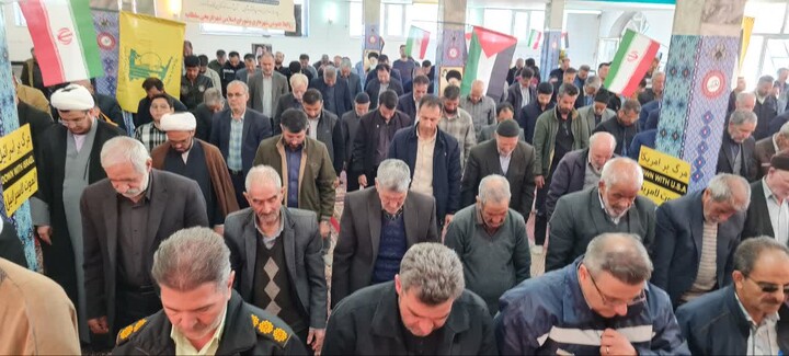 نماز جمعه سلطانیه به روایت تصویر