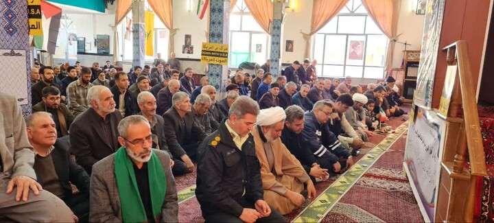 نماز جمعه سلطانیه به روایت تصویر