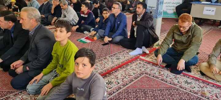 نماز جمعه سلطانیه به روایت تصویر