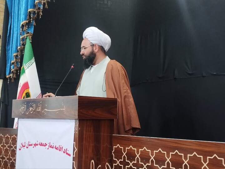 نماز جمعه لیلان به روایت تصویر