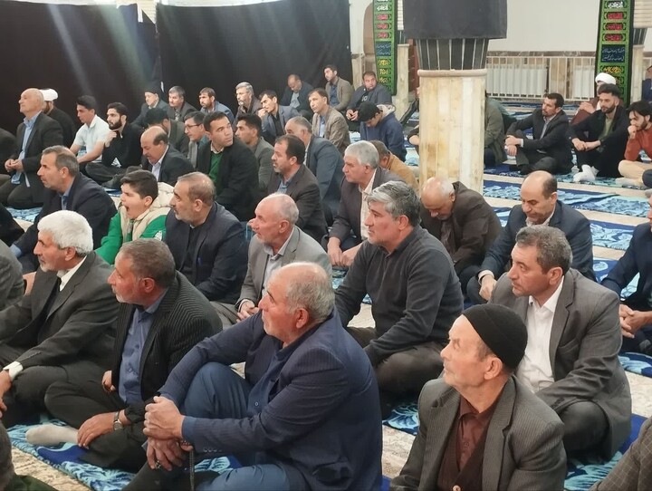 نماز جمعه لیلان به روایت تصویر
