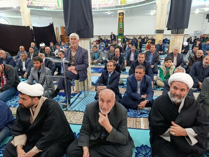 نماز جمعه لیلان به روایت تصویر