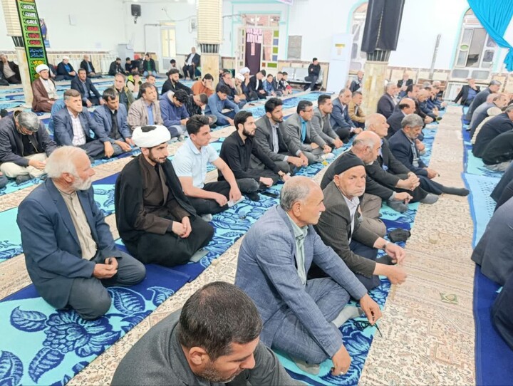نماز جمعه لیلان به روایت تصویر