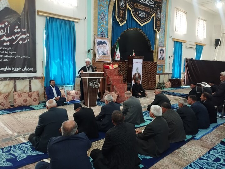 نماز جمعه لیلان به روایت تصویر