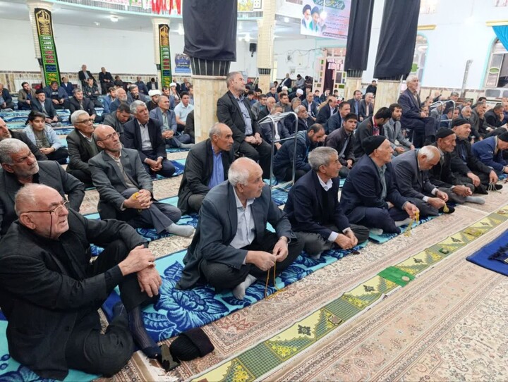 نماز جمعه لیلان به روایت تصویر