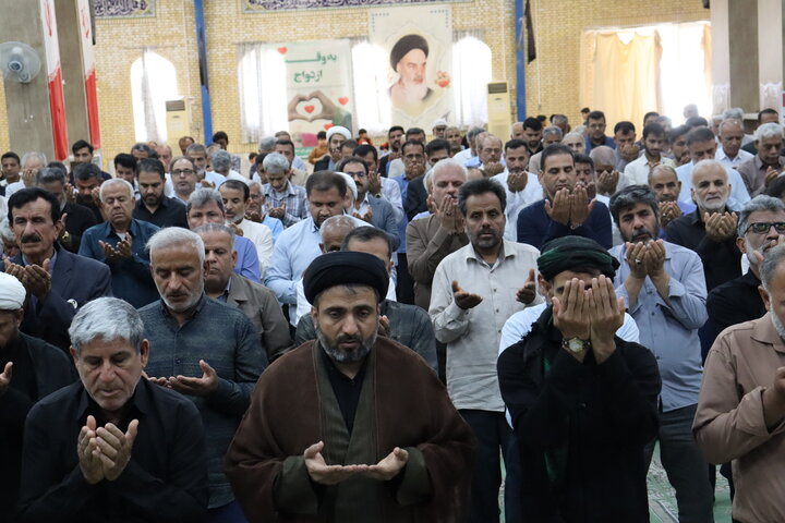 نمازجمعه بندر دیّر به روایت تصویر