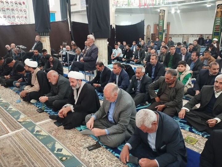 نماز جمعه لیلان به روایت تصویر