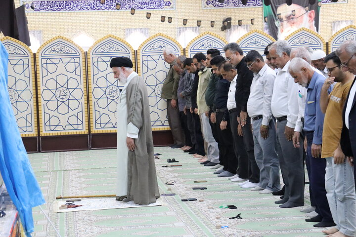 نمازجمعه بندر دیّر به روایت تصویر