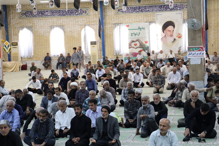 نمازجمعه بندر دیّر به روایت تصویر