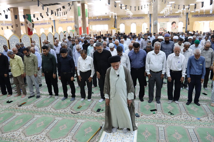 نمازجمعه بندر دیّر به روایت تصویر