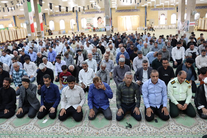 نمازجمعه بندر دیّر به روایت تصویر