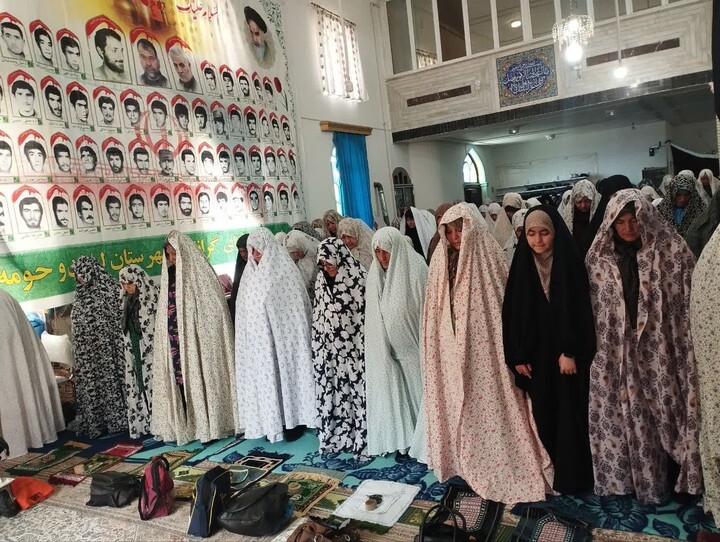 نماز جمعه لیلان به روایت تصویر