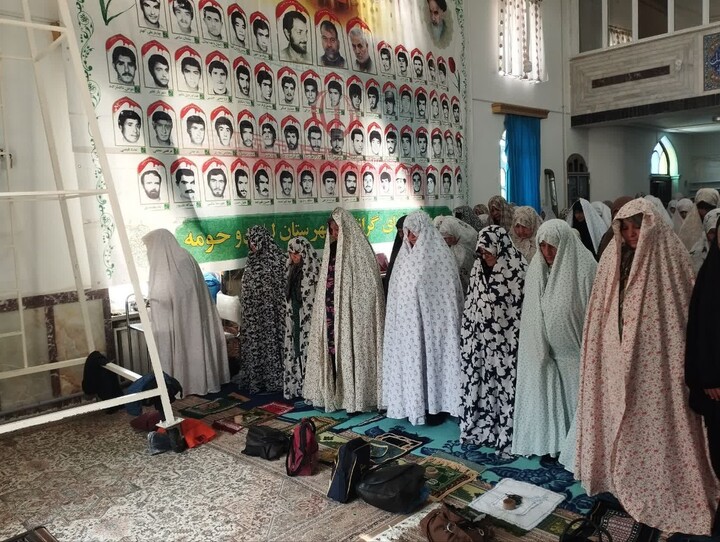 نماز جمعه لیلان به روایت تصویر