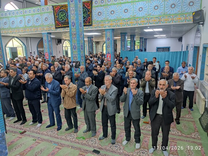 نماز جمعه طارم به روایت تصویر