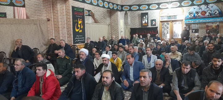 نماز جمعه شهر جدید سهند به روایت تصویر