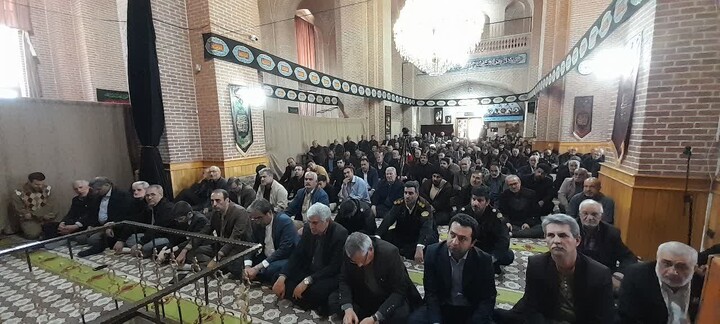 نماز جمعه شهر جدید سهند به روایت تصویر