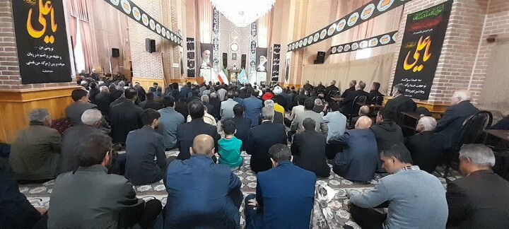 نماز جمعه شهر جدید سهند به روایت تصویر