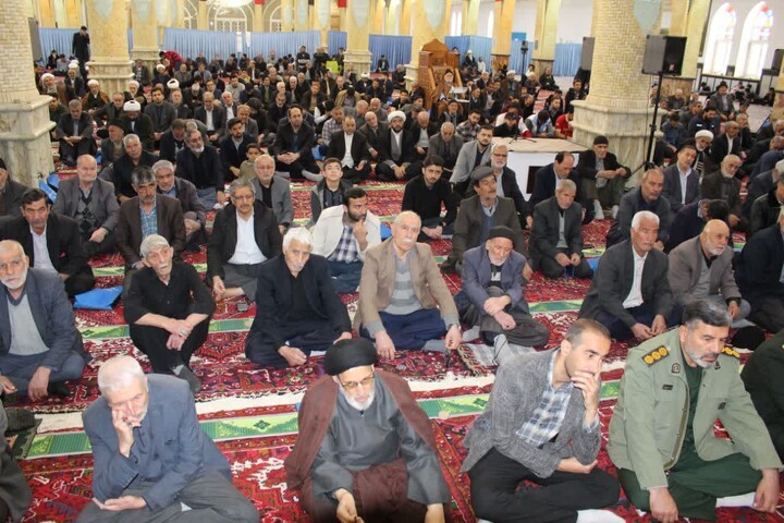 نماز جمعه بناب به روایت تصویر