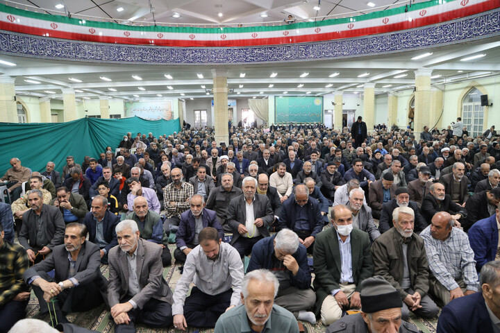 تصاویر / اقامه دخترانه‌ترین نماز جمعه در همدان