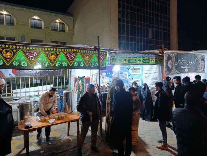 تصاویر/ موکب جهادی تبلیغی حوزه علمیه اردبیل