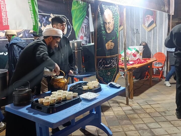 تصاویر/ موکب جهادی تبلیغی حوزه علمیه اردبیل