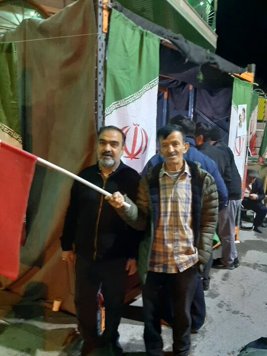 تصاویر/تجمع مردمی بخش «رینه» در ایستگاه بیست و هشتم فروردین