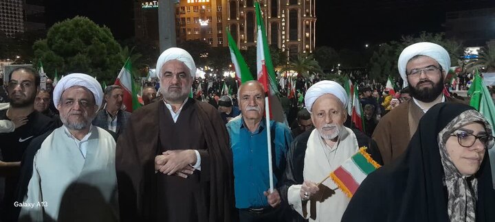 تصاویر| چهل و هشتمین تجمع مردمی شهرستان کاشان در میدان امام خامنه ای(ره)