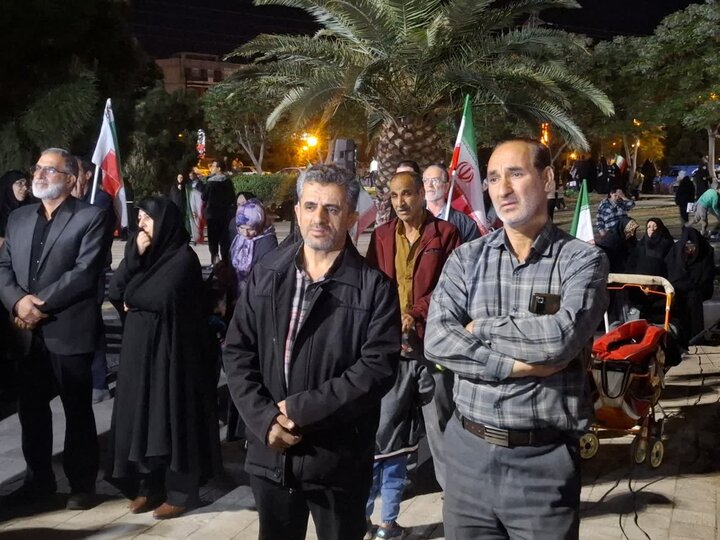 تصاویر| چهل و هشتمین تجمع مردمی شهرستان کاشان در میدان امام خامنه ای(ره)
