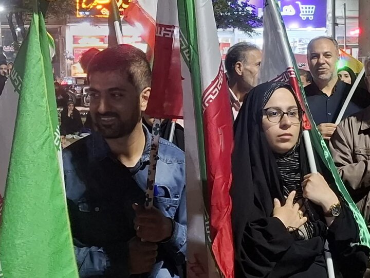 تصاویر| چهل و هشتمین تجمع مردمی شهرستان کاشان در میدان امام خامنه ای(ره)