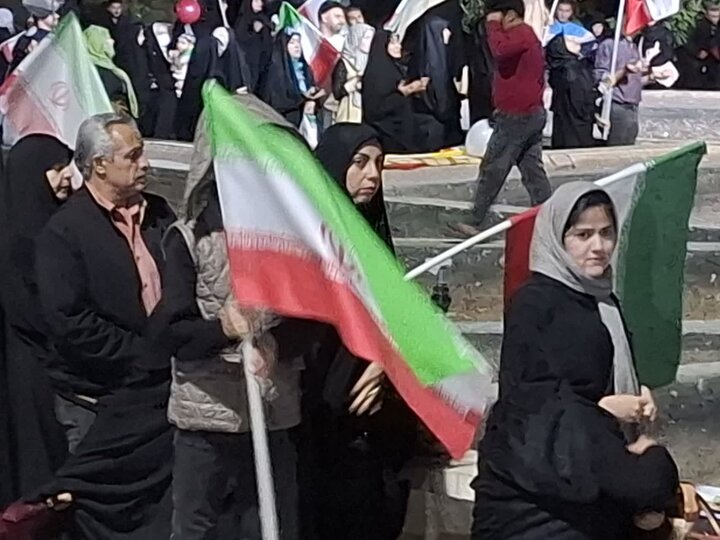 تصاویر| چهل و هشتمین تجمع مردمی شهرستان کاشان در میدان امام خامنه ای(ره)