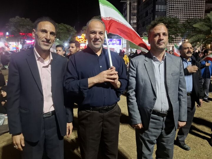 تصاویر| چهل و هشتمین تجمع مردمی شهرستان کاشان در میدان امام خامنه ای(ره)